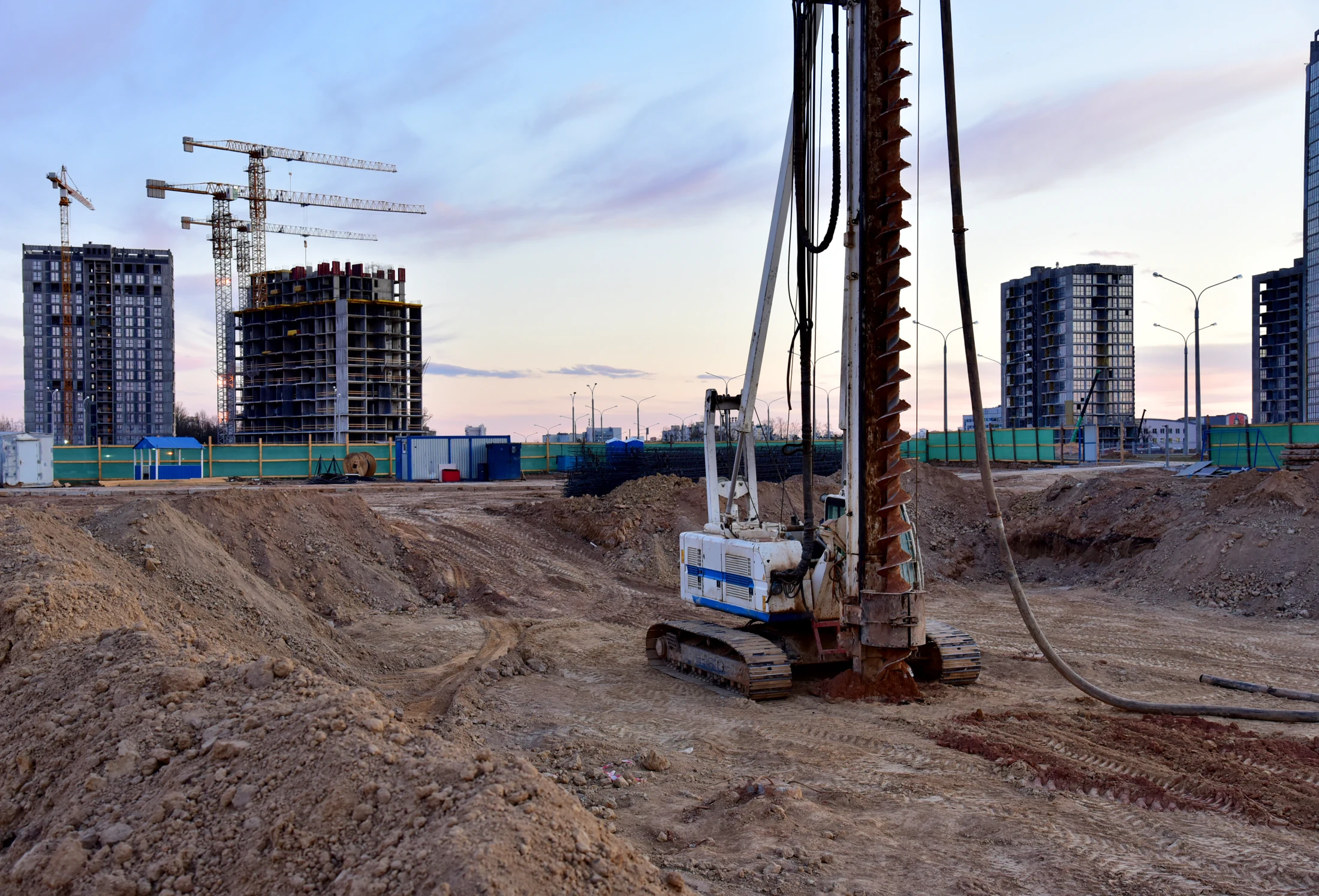 Techno Piling foundation work and equipment